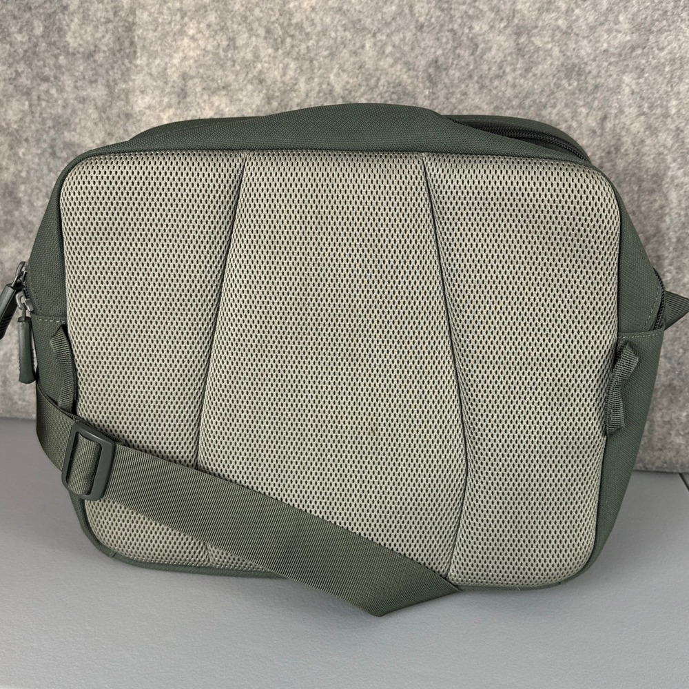 Swarovski Binocular Bag Green Vintage Shoulder Bag Canvas Padded Strap - Picture 2 of 11